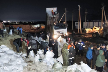 Фотография к новости: Аким СКО обратился к жителям из-за усложнения паводковой ситуации в регионе