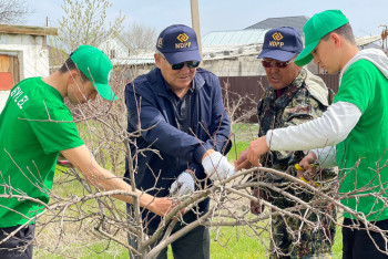 В регионах продолжается республиканская экологическая акция "Таза Қазақстан"