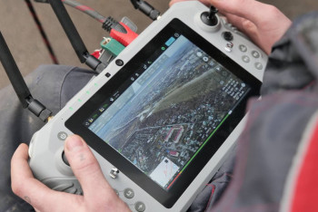 Петропавловский завод обеспечил ДЧС дронами для круглосуточного наблюдения за паводком