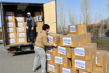 Ещё 35 тонн гумпомощи из Астаны отправили в СКО