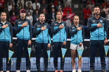 Фотография к новости: Казахстанские теннисистки уступили Японии в первый день Кубка Билли Джин Кинг