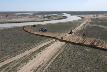 Четыре скважины подтопило в Атырауской области