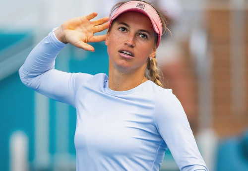 Фотография к новости: Казахстан разгромили в "Кубке Билли Джин Кинг"