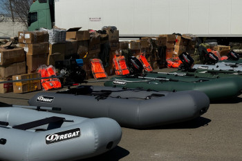 Лодки и спасательные жилеты: гуманитарная помощь для полиции прибыла в ЗКО