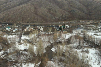 Фотография к новости: Какая площадь территории Казахстана остаётся покрытой снегом