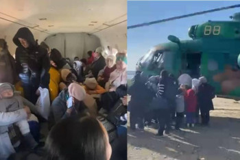 Лётчики Нацгвардии спасли более 20 детей в Актюбинской области