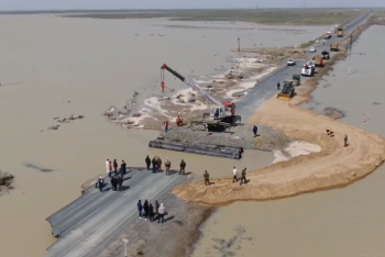 Дорогу "Атырау-Доссор-Кульсары-Актау" планируют открыть до 15 апреля