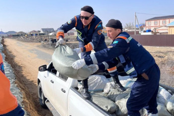 Специалистам удалось спасти от подтопления почти три тысячи домов в Кульсары