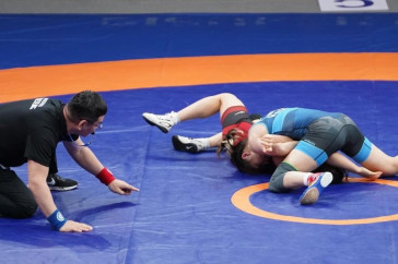 Фотография к новости: Лаура Алмагамбетова взяла "бронзу" на чемпионате Азии по женской борьбе