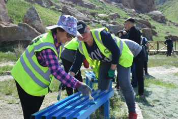 Фотография к новости: Благоустройством историко-культурных памятников занялись в Алматинской области