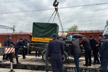 Фотография к новости: Правительство РК продолжает наращивать силы для борьбы с паводками