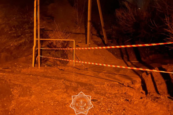 Оплывина сошла в Алматы