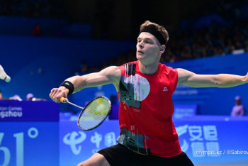 Казахстанец стал обладателем олимпийской лицензии в бадминтоне