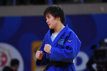 Две казахстанки сразились за медаль чемпионата Азии по дзюдо