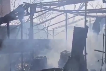 Складские помещения горели в Кызылорде