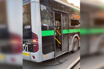 Два пассажирских автобуса столкнулись в Астане