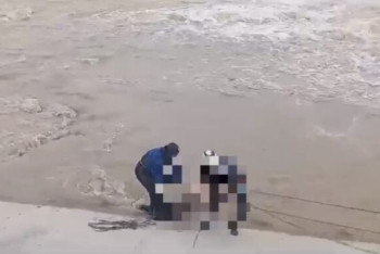 Труп извлекли из реки в Шымкенте