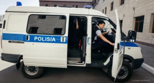 Пенсионер совершил умышленный наезд на полицейских в Костанайской области