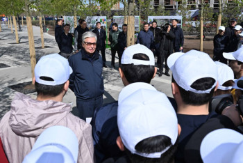 Фотография к новости: Это не разовая кампания, это образ жизни — Токаев