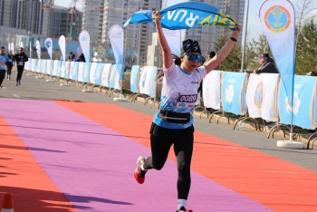 15 тысяч казахстанцев преодолели "Забег Единства"