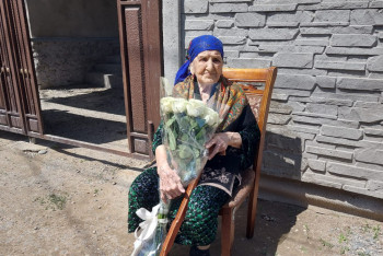 В Таразе оказали помощь 101-летней жительнице города