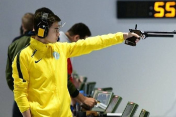 Казахстанцы уступили в финале Кубка мира по стрельбе в Баку