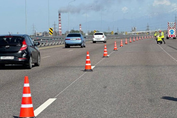 Ограничение движения ввели на БАКАД