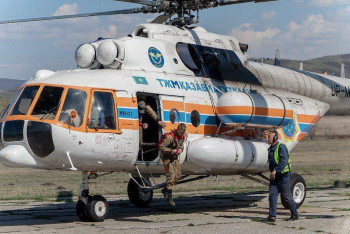 Три авиагруппы начали дежурить в Акмолинской области на время пожароопасного периода