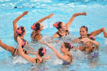 Сборная Казахстана по артистическому плаванию завоевала бронзу в Париже