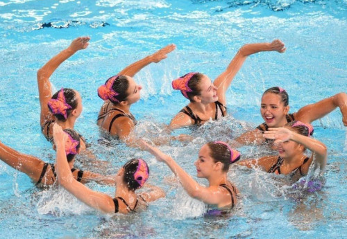 Фотография к новости: Сборная Казахстана по артистическому плаванию завоевала бронзу в Париже