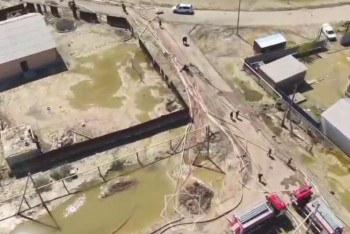 Фотография к новости: Круглосуточное дежурство продолжается на паводкоопасных участках в Атырауской области