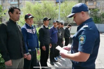 Нелегальных трудовых мигрантов из Узбекистана и Таджикистана вычислили в Сатпаеве