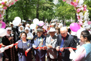 Аллея ветеранов ВОВ открылась в Алматы