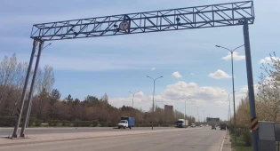 Станции измерения авто установили при въезде в Астану