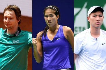 Фотография к новости: Казахстанские теннисисты обновили рекорды в мировом рейтинге