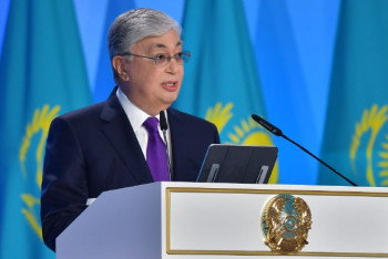 Фотография к новости: Токаев поздравил казахстанцев с Днём защитника Отечества