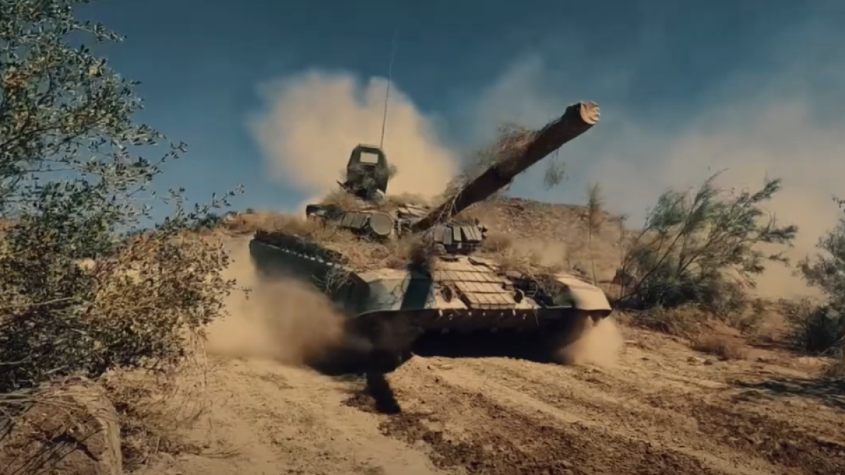 скриншот с видео Минобороны РК