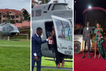 Школьники прибыли на выпускной на роскошных авто и вертолёте: видео набирает популярность в соцсетях