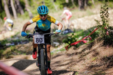 Фотография к новости: Казахстан завоевал "бронзу" на чемпионате Азии по маутинбайку