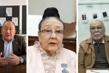 Выдающиеся деятели искусства поздравили казахстанцев с Днём победы