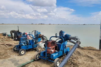 Вторая волна половодья продолжается в нескольких регионах Казахстана