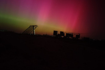 Полярное сияние наблюдали жители сёл на севере Казахстана