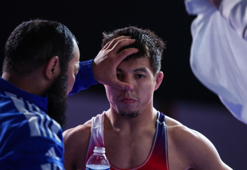 Фотография к новости: Вольник Рахат Калжан проиграл в схватке за олимпийскую квоту