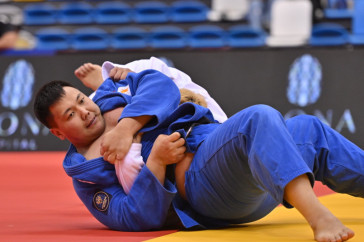 Фотография к новости: Grand Slam по дзюдо в Астане: Галымжан Крыкбай вышел во второй раунд