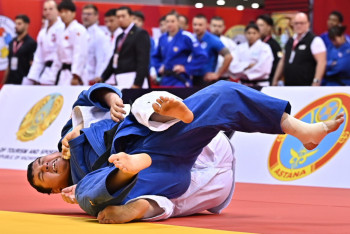 Казахстан остался без медалей в заключительный день Grand Slam по дзюдо