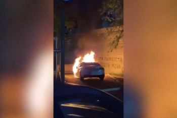 Фотография к новости: Полиция раскрыла заказной поджог автомобиля в Алматы