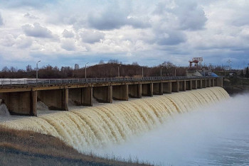 Фотография к новости: Вода с территории РФ продолжает прибывать в Казахстан - Минводы