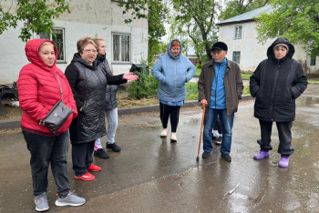 Фотография к новости: Развалины в центре Павлодара: жильцы боятся оставаться в своих домах