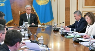 Президент принял годовой отчёт Национального банка Казахстана