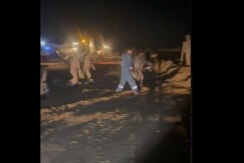 Кадры аварийно-спасательных работ в селе Жалгансай показал Оперштаб